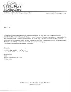 health care insurance testimonial